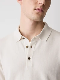 Pull Polo à Manches Longues