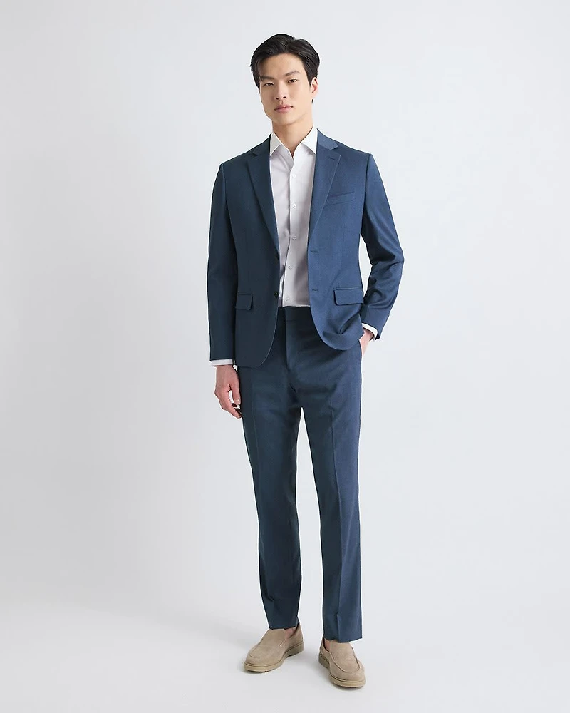 Slim-Fit Blue Suit Blazer