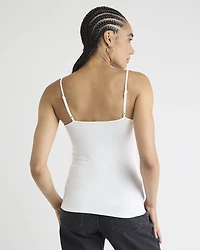 Camisole à Encolure Dégagée en Nylon