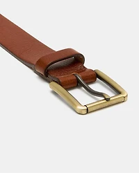 Ceinture décontractée en véritable cuir italien