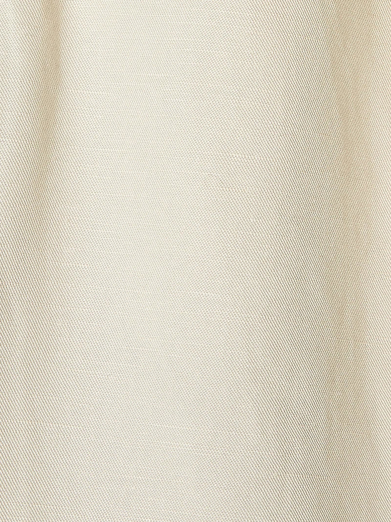 Veste Longue Sans Manches en Sergé