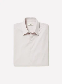 Slim-Fit Dress Shirt with Floral Pattern