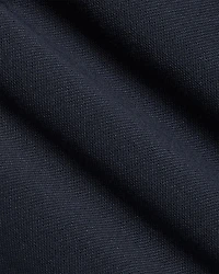 Short-Sleeve Piqué Shirt with Camp Collar