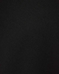 Extended-Sleeve Top with Crossover Draped Mock Neckline