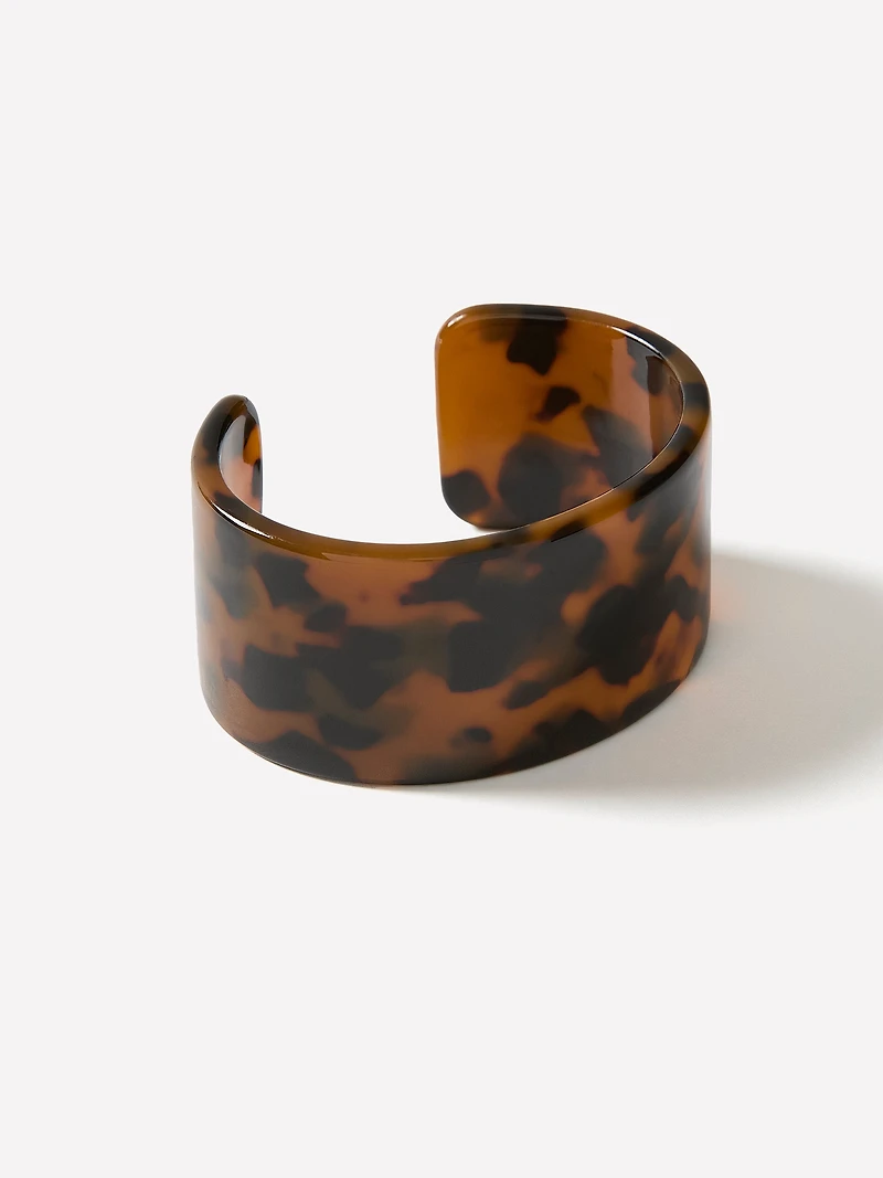 Bracelet Rigide Ouvert en Acrylique