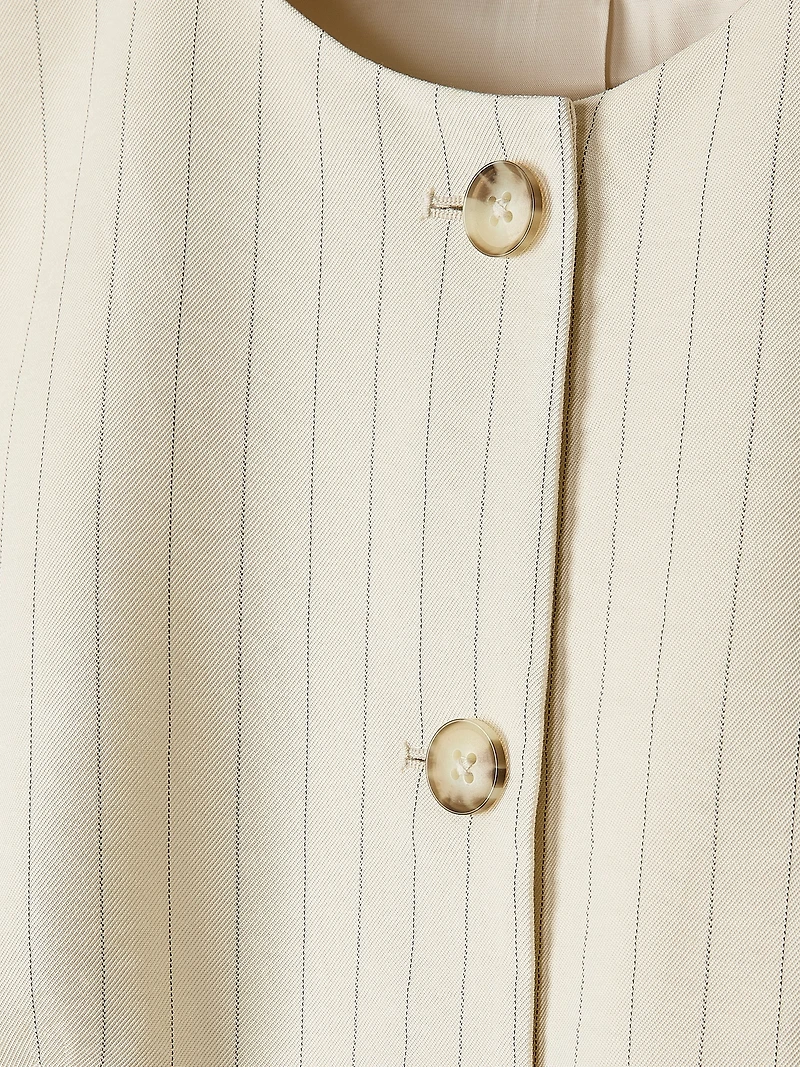 Veste Courte à Rayures