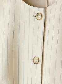 Veste Courte à Rayures