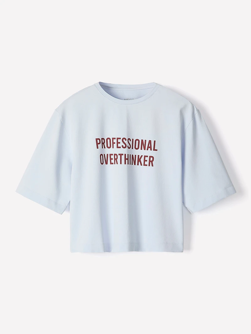 T-Shirt Ample en Coton Supima