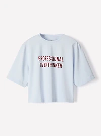 T-Shirt Ample en Coton Supima