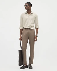 Long-Sleeve Supima (R) Cotton Jersey Polo