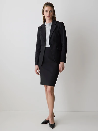Limitless Black Pencil Skirt
