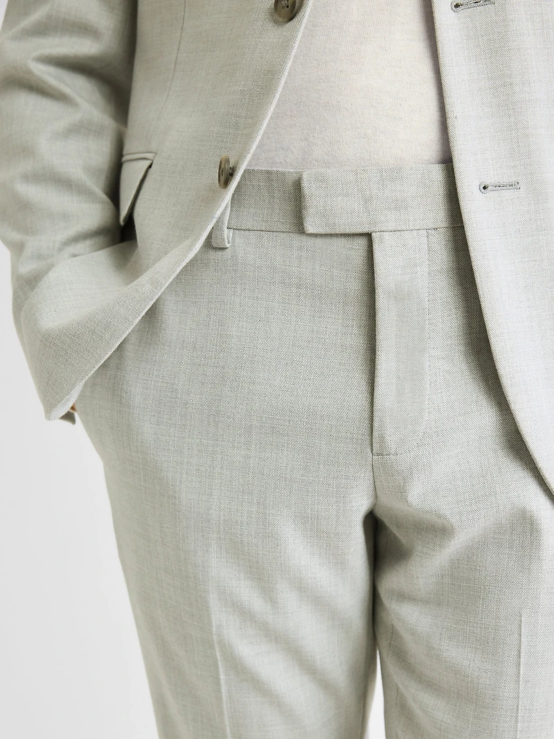 Essential Slim  Fit Light Grey Suit Pant