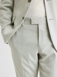 Essential Slim  Fit Light Grey Suit Pant