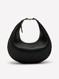 Sac Croissant à Bandoulière en Faux Cuir