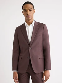 Slim-Fit Lavender Suit Blazer