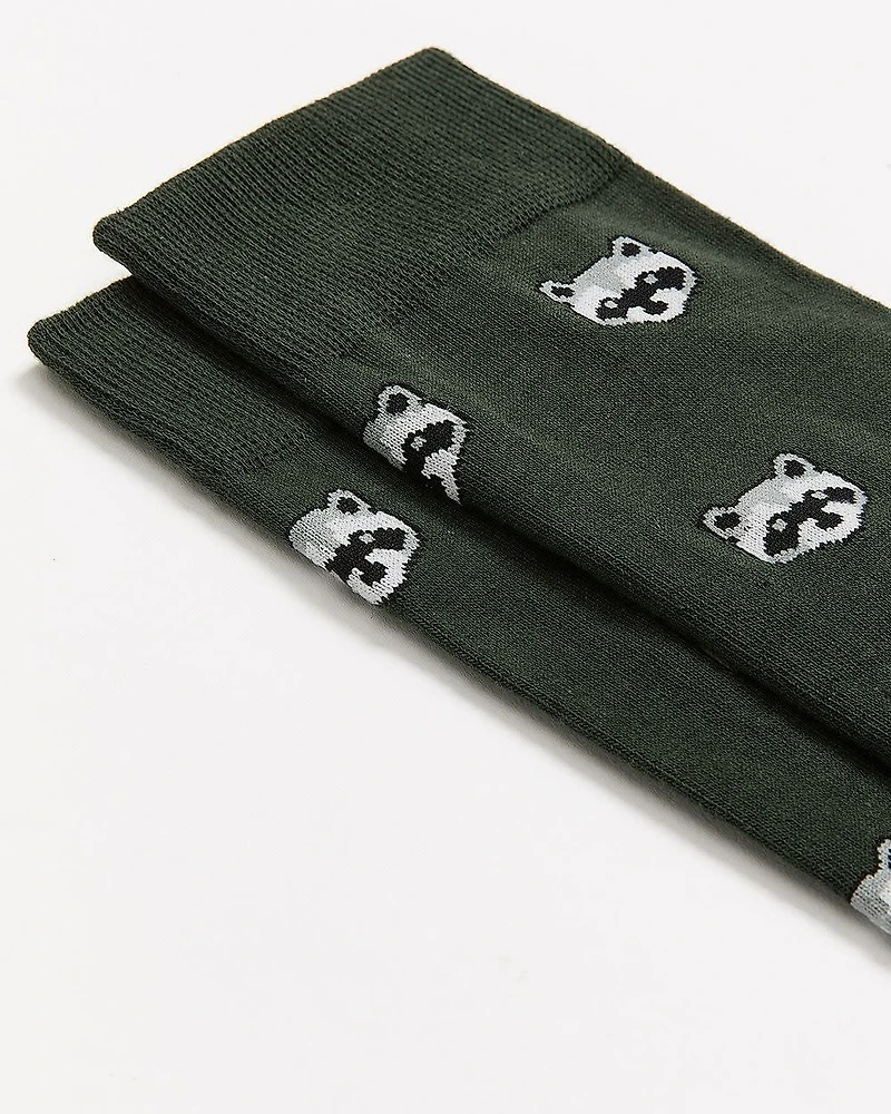 Raccoon Socks