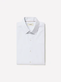Slim-Fit Knit-Like Dress Shirt