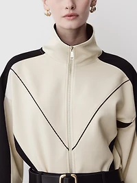 Colour-Block Tracksuit Jacket