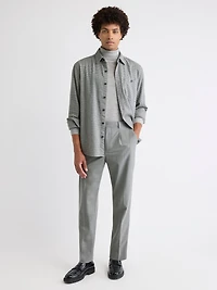 Surchemise à Motif Pied-de-Poule