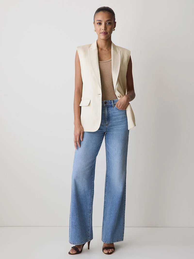 Scoop-Neck Cami with Wide Straps