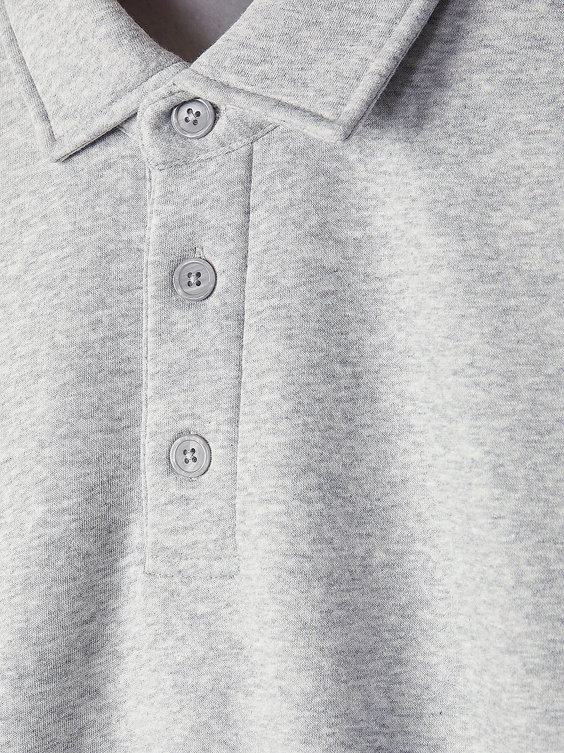 Polo en Molleton à Manches Longues