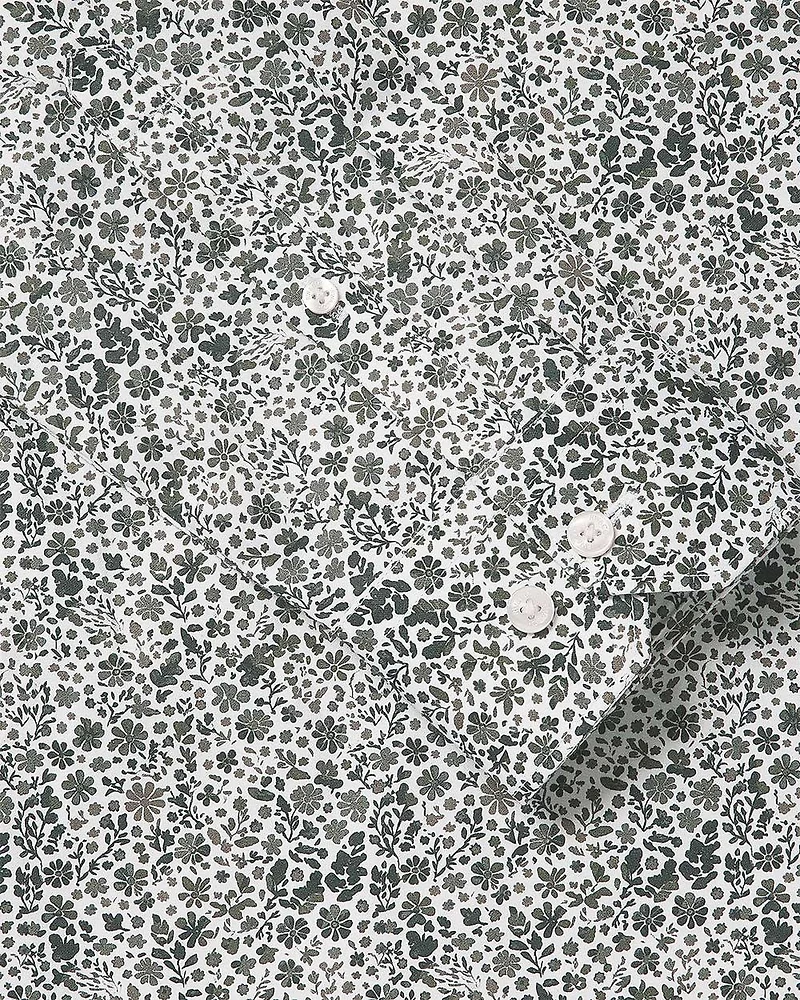 Chemise Habillée à Coupe Étroite Motif Floral