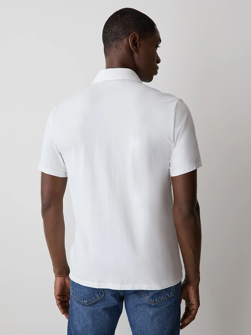 Short-Sleeve Supima (R) Cotton Jersey Polo