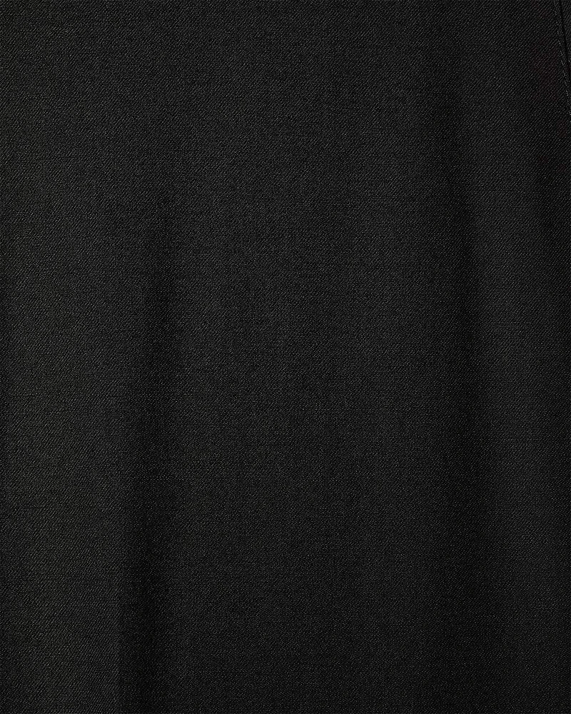 Pantalon Essentiel à Coupe Ajustée en Mélange de Laine
