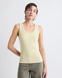 Camisole à Encolure Dégagée et Bretelles Larges
