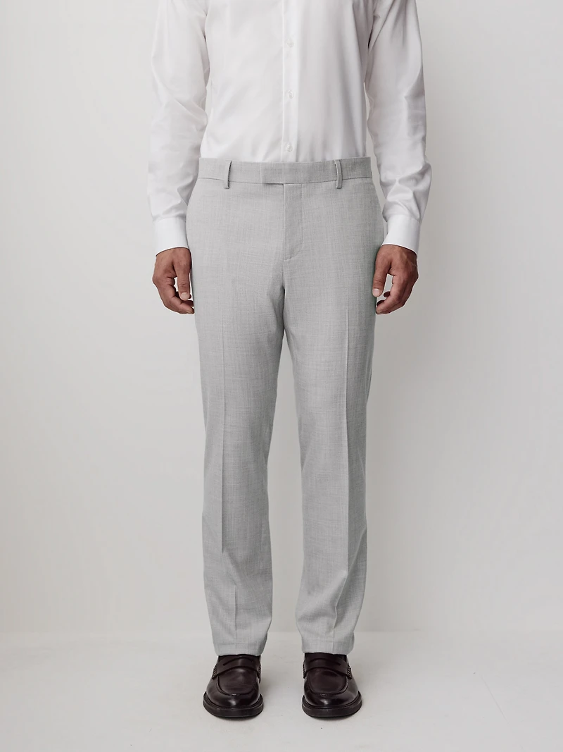 Essential Tailored Fit Light Grey Suit Pant