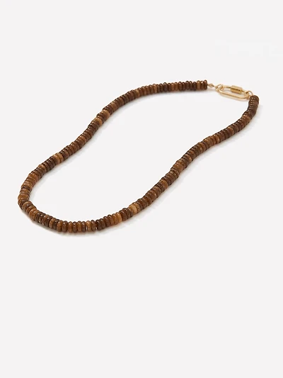 Beaded Carabiner Necklace