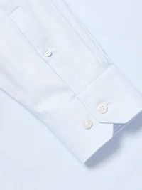 Chemise Habillée à Chevrons Coupe Régulière