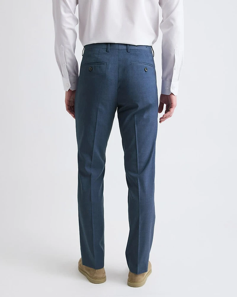 Slim-Fit Blue Suit Pant
