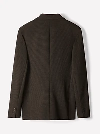 Veston en Tricot à Coupe Étroite