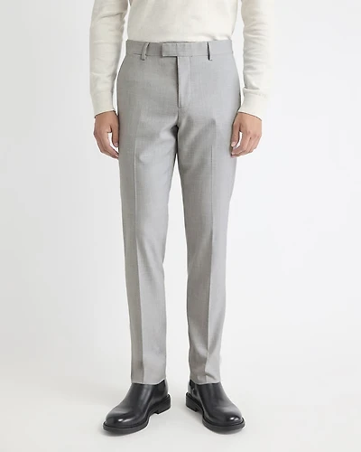 Essential Slim Fit Light Grey Suit Pant