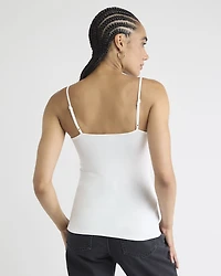 Camisole à Encolure Dégagée en Nylon