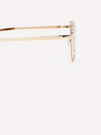 Lunettes de Soleil Oeil de Chat en Métal