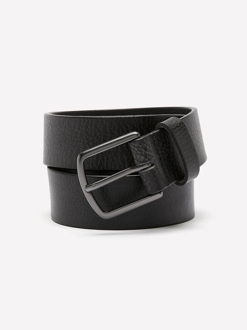 Waxed Leather Belt