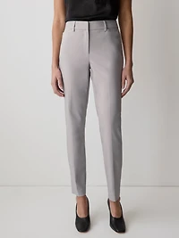 Pantalon Indispensable 7/8 Signature à Jambe Étroite et Taille Mi-Haute