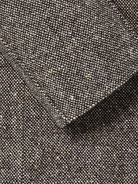 Veston Ample en Tweed à Un Bouton