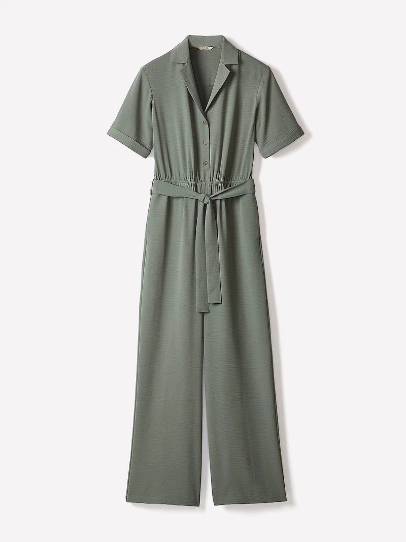 Combinaison à Manches Courtes Jambe Large