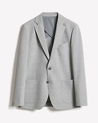 Veston en Tricot à Coupe Étroite