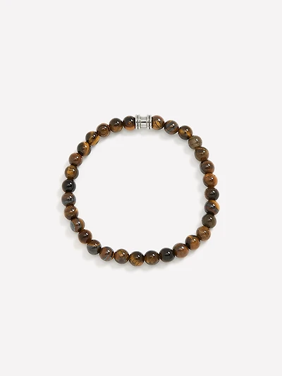 Tiger Eye Beaded Bracelet