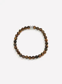 Tiger Eye Beaded Bracelet