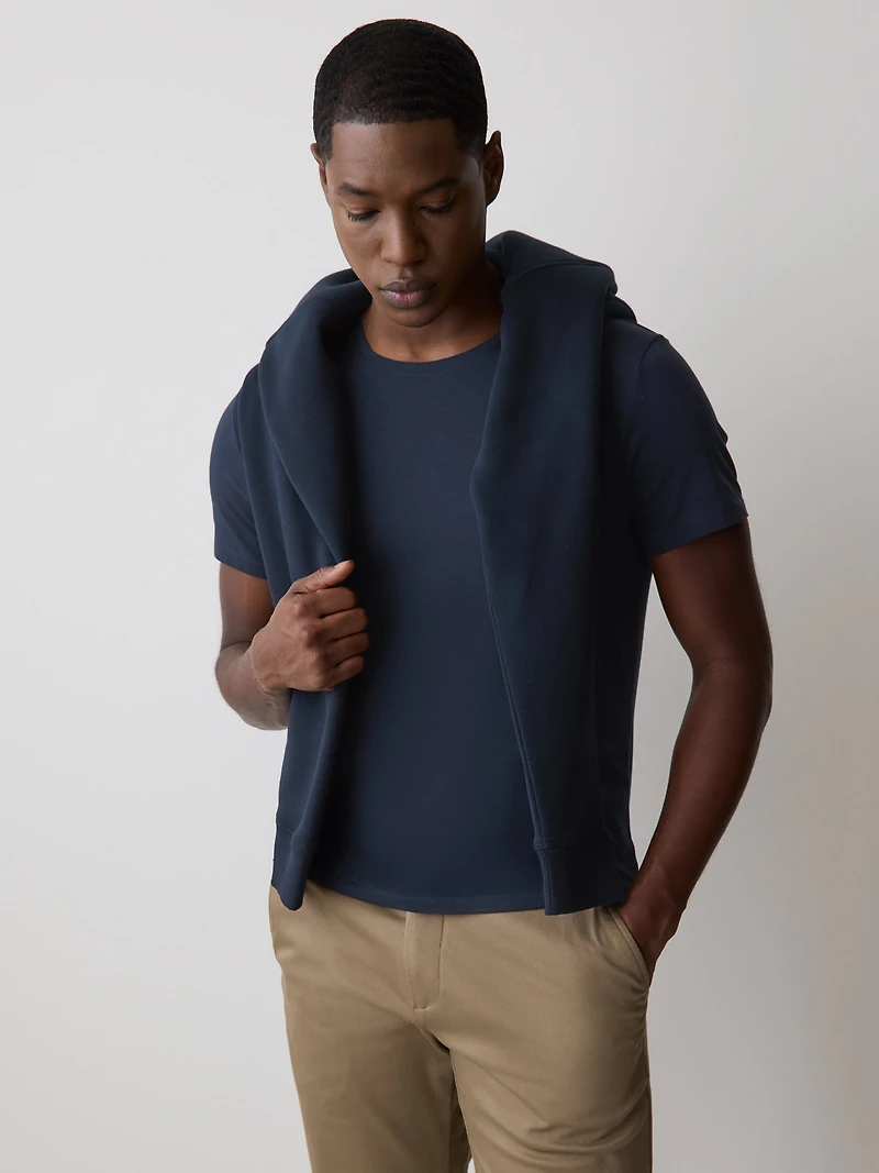 Supima Cotton (R) Crew-Neck T-Shirt