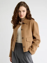 Veste de Corvée Double-Face en Laine