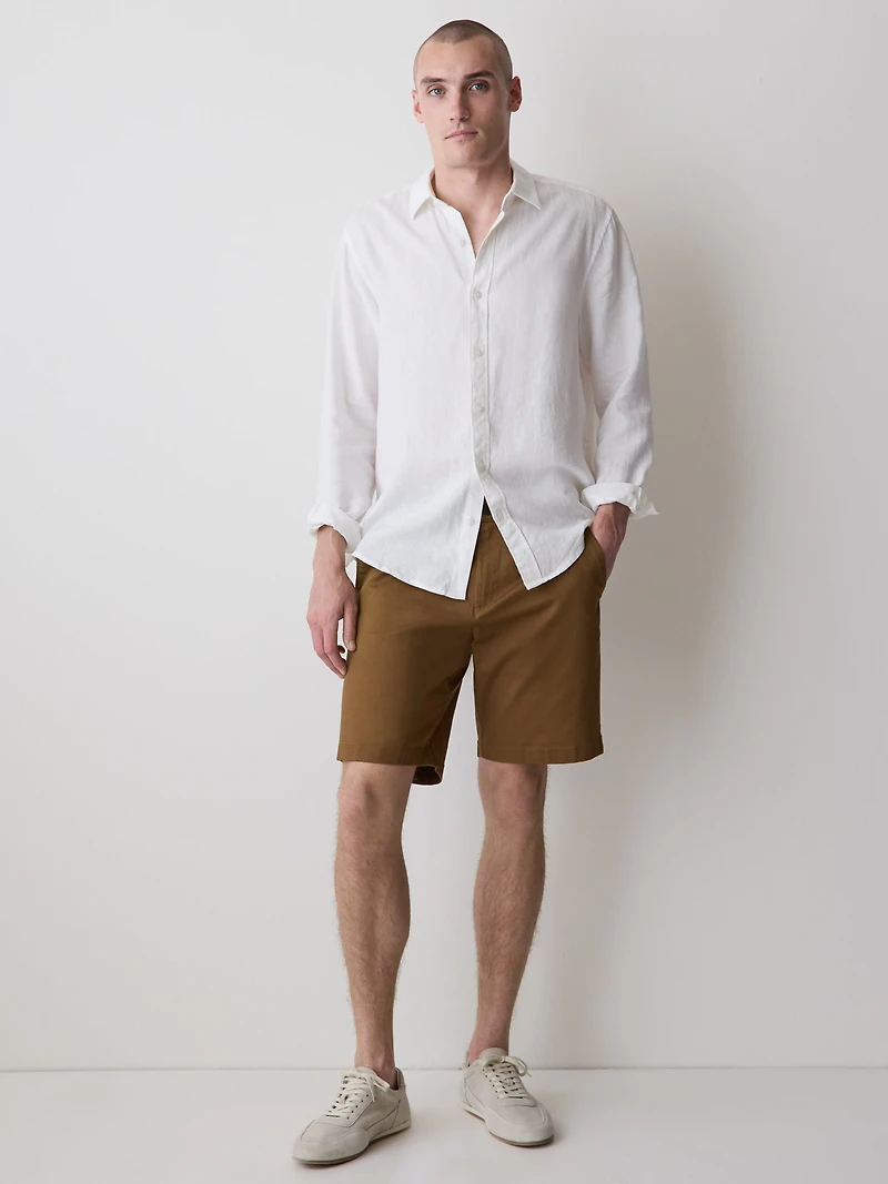 Short Chino avec Entrejambe de 9''