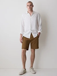 Short Chino avec Entrejambe de 9''