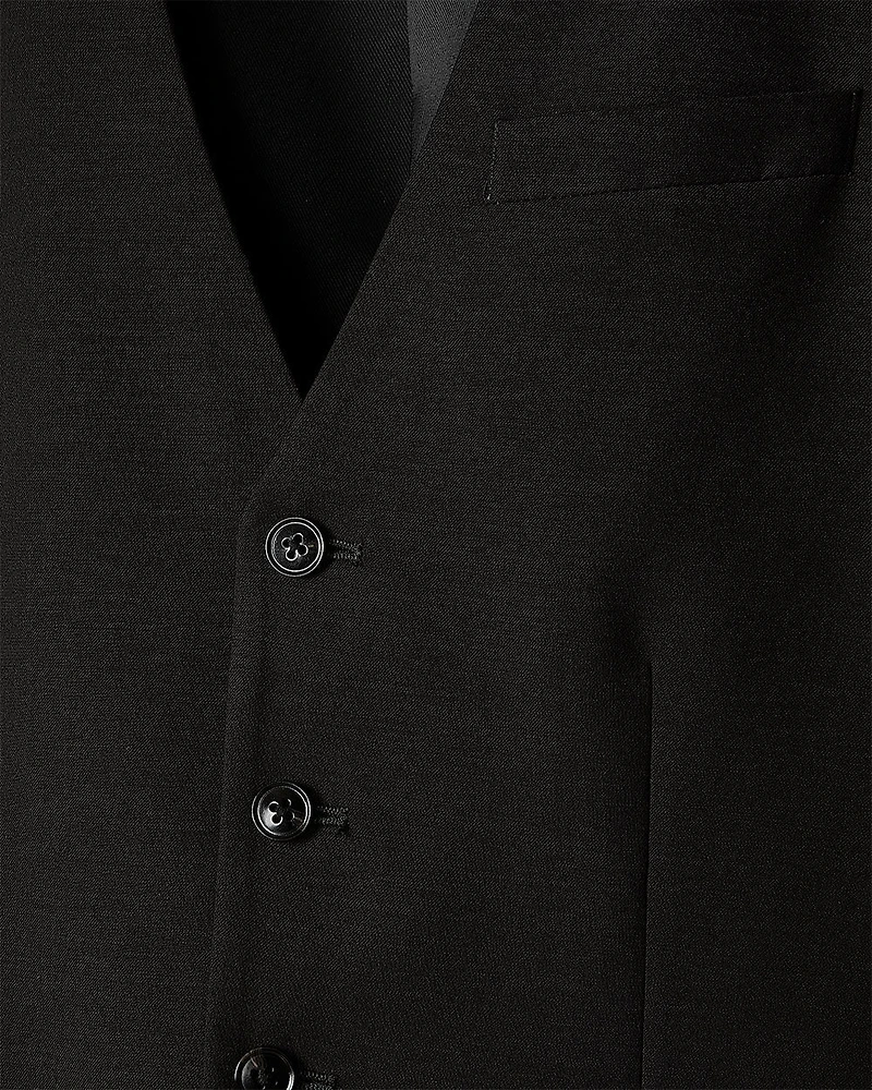 Wool-Blend Suiting Vest