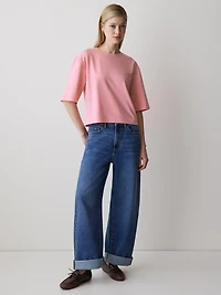 T-Shirt Ample en Coton Supima